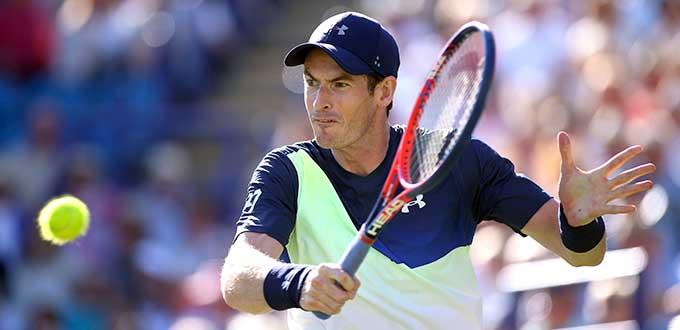 Andy Murray cae ante Edmund en Eastbourne