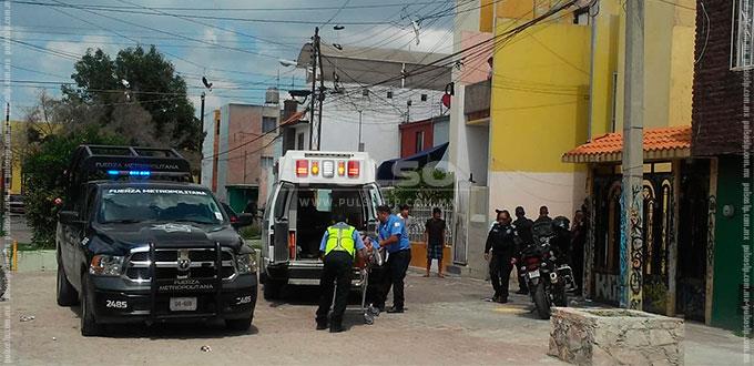 Menor resulta lesionado durante reyerta callejera