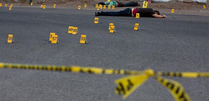 Aumentan asesinatos en el país, aseguran menos armas