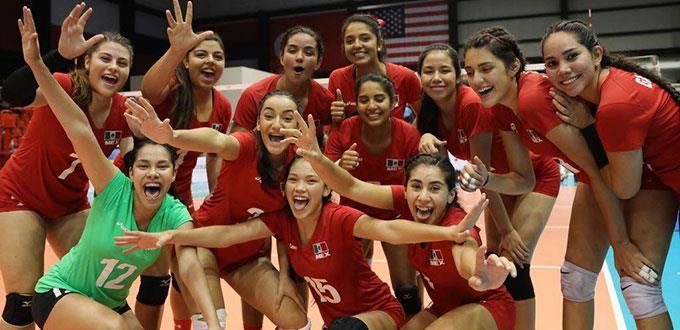Mexicanas obtienen bronce en el torneo Norceca de voleibol