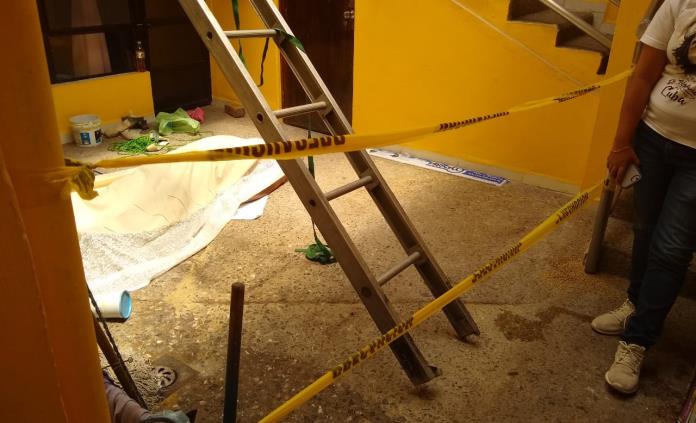 Fallece sexagenario al pintar un aljibe