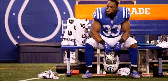 Corredor Turbin suspendido cuatro juegos por uso de sustancias en la NFL