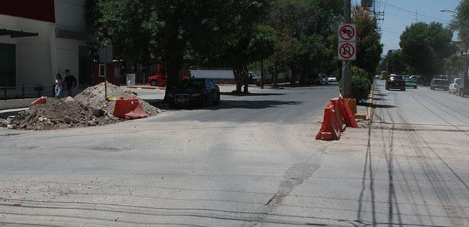 Avance del 97% en segunda etapa de Av. Carranza