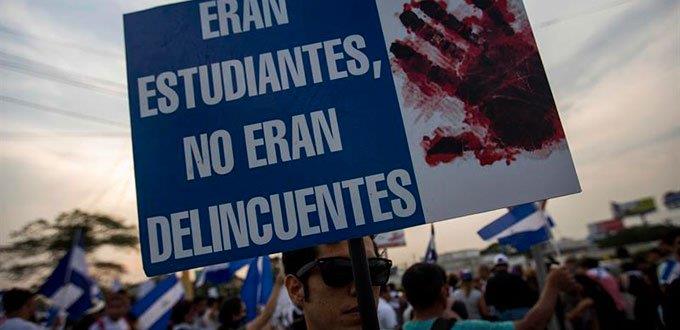 Reportan cuatro jóvenes muertos y un desaparecido en Operación Limpieza en Nicaragua