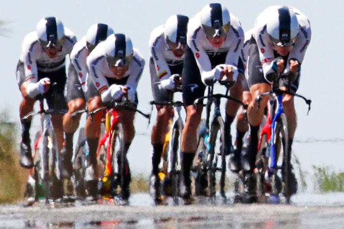 El Team Sky de Froome pierde por cuatro segundos la contrarreloj por equipos del Tour