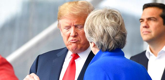 Trump llama delincuentes a países de la OTAN por gasto en defensa