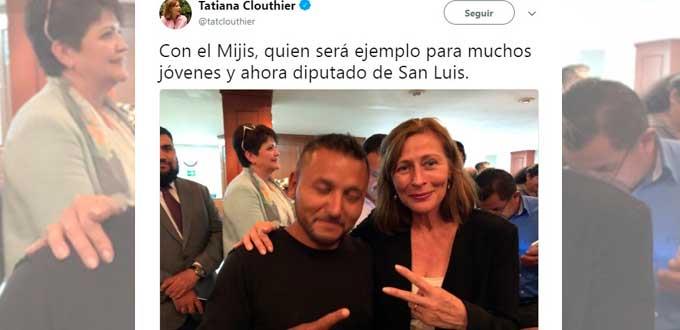 Tatiana Clouthier y su fotografía con el famoso “Mijis”
