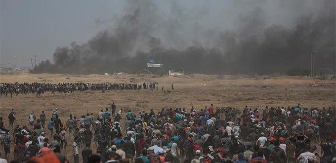 Dos palestinos mueren por disparos israelíes en Gaza