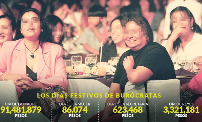 #Especial Burócratas federales, disfrutan fiestas que cuestan cientos de millones a los mexicanos