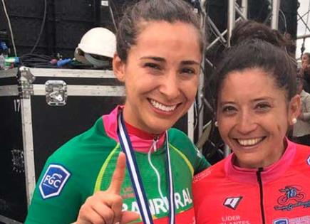 Ciclista mexicana queda fuera de Olímpicos tras accidente en ruta