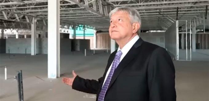 AMLO exhibe hospital en Cd. Juárez que se inauguró y sólo está la fachada (VIDEO)