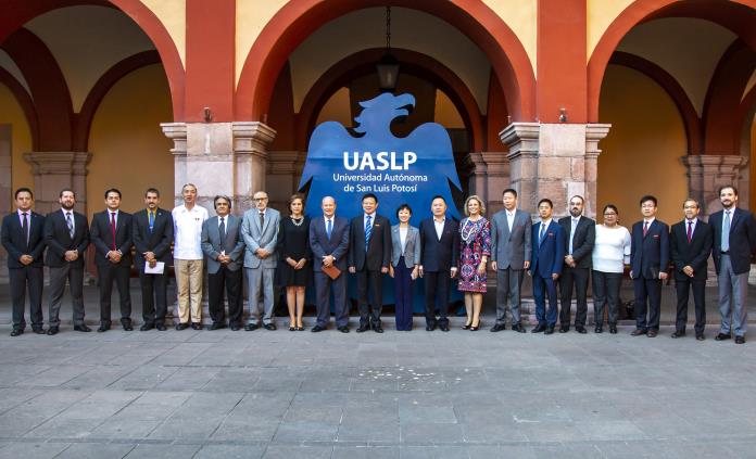 UASLP establece alianza internacional con la Universidad de Jiangxi, China