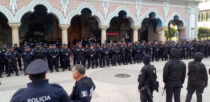 La SSP toma el control de policía de Tehuacán
