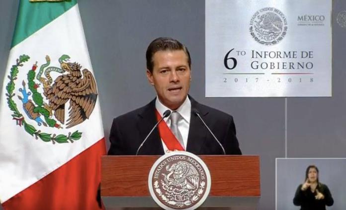 Nuevo gobierno inicia con fortalezas en lo político y económico, asegura EPN