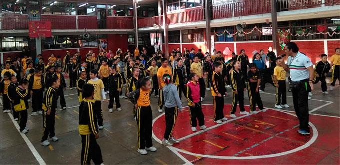 Llega programa “Muévete Escolar” a primaria “Julián de los Reyes”