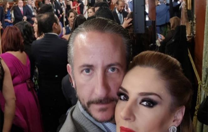 Chantal Andere responde a polémica por supuesto jaloneo de su esposo