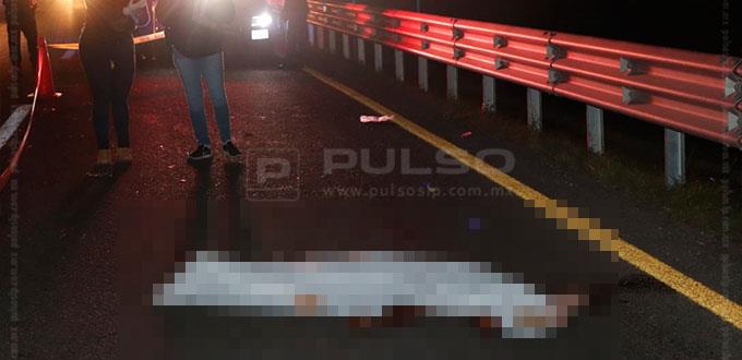 Muere indigente arrollado por un automovilista que se dio a la fuga