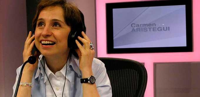 Carmen Aristegui vuelve a la señal abierta a través de Grupo Radio Centro