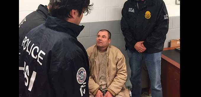 Celebran última audiencia en NY antes del juicio del Chapo Guzmán