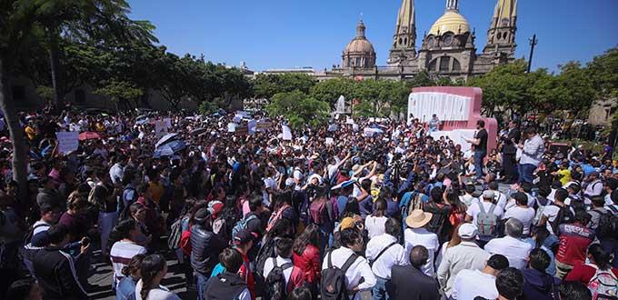 Demandan universitarios más garantías de seguridad