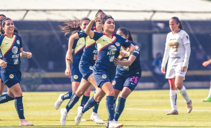 América toma revancha y vence 2-0 a Pumas en Liga Femenil