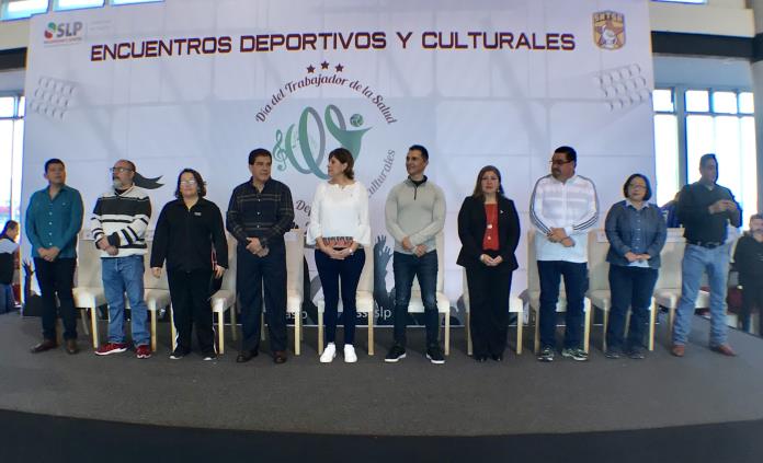 Arrancan los encuentros deportivos y culturales de los trabajadores de la Secretaría de Salud