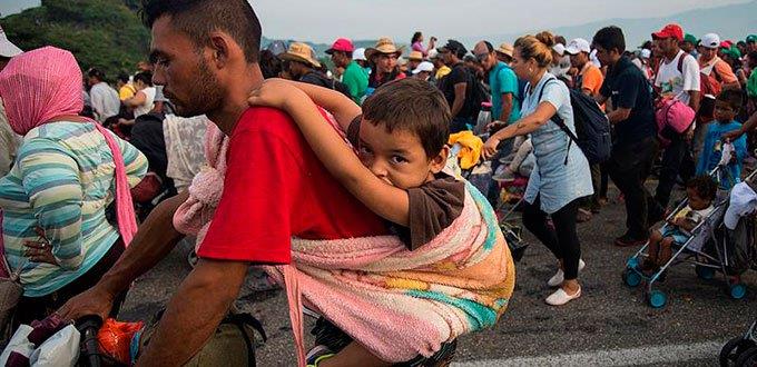 Emiten medidas cautelares por tensión entre autoridades y migrantes de la Caravana