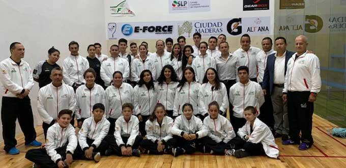 Destacados deportistas en el Campeonato Mundial de Racquetbol
