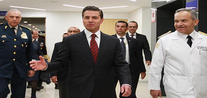 Peña Nieto inaugura el Centro Médico Naval, última obra de su sexenio
