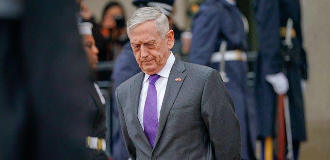 La Casa Blanca cree que el jefe del Pentágono hizo lo correcto al dimitir por diferencias con Trump