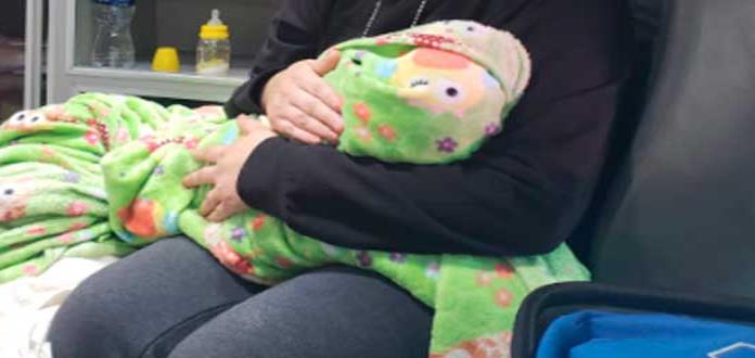 Abandonan a una recién nacida en la caja de una camioneta en Ciudad Fernández