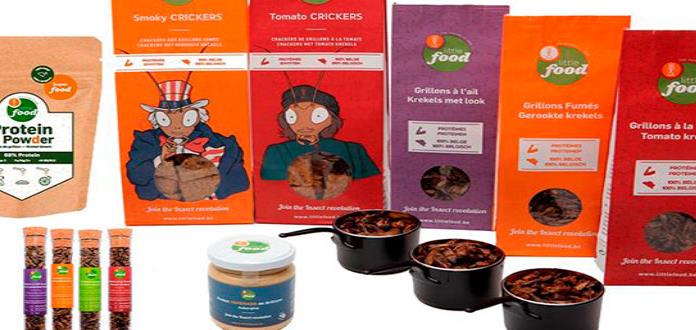 Aperitivos y salsas de grillo, una apuesta pionera en Bélgica