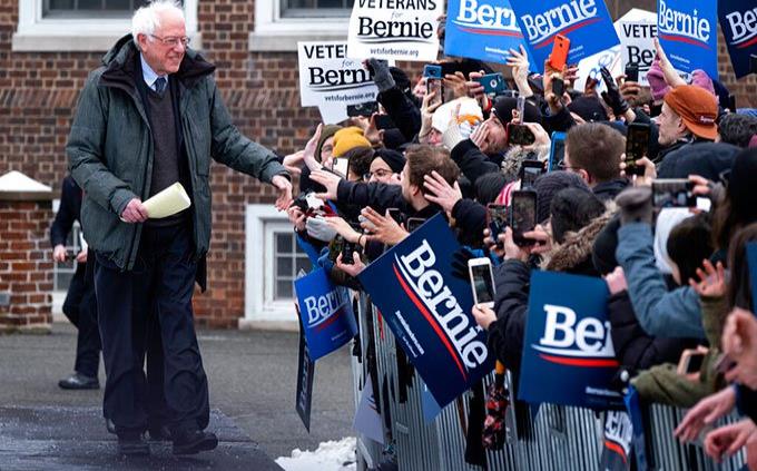 Bernie Sanders comienza campaña electoral contra Trump, la persona más peligrosa