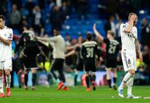 El Real Madrid recibe el mayor castigo en el Bernabéu en Liga de Campeones