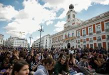 Mujeres españolas exigen una mayor igualdad de género