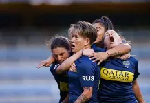 F&uacute;tbol femenino golea en in&eacute;dito duelo en La Bombonera