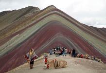 La montaña de los siete colores en Perú