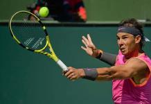 Rafael Nadal avanza a "semis" de Indian Wells y se cita con Roger Federer
