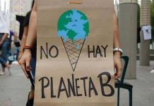 Pocas decenas de personas se unen a marcha contra cambio climático en México