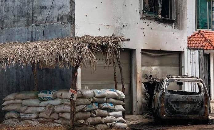 Cártel ataca las instalaciones de la Fuerza Civil en Veracruz