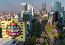 Murales hechos con pintura ecológica descontaminan la Ciudad de México