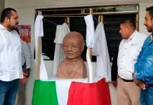 Nunca imagin&eacute; que mi escultura llegara a ser tan famosa, se&ntilde;ala escultor potosino que creo busto de Ju&aacute;rez
