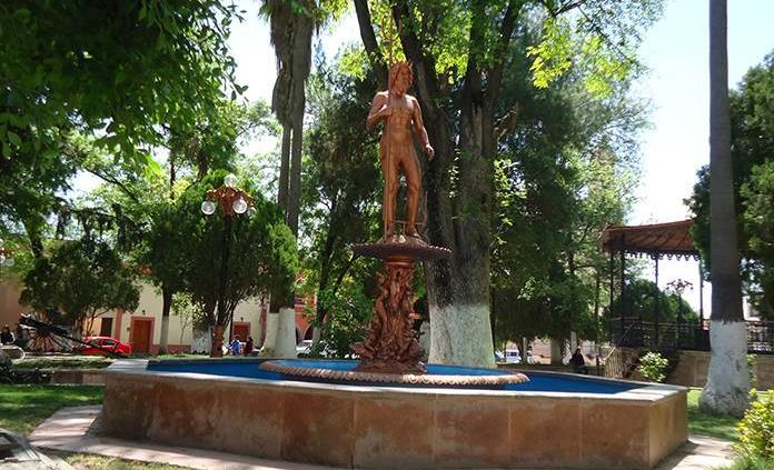 Aún no operan las fuentes de Plaza de Armas