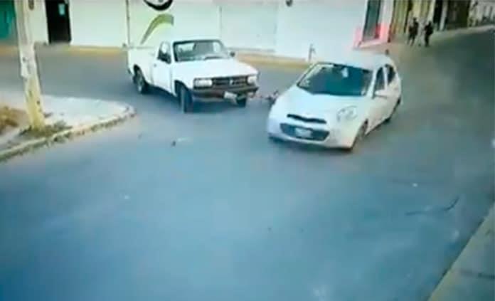 En Puebla, muere un menor arrollado por automovilista que se dio a la fuga (VIDEO)