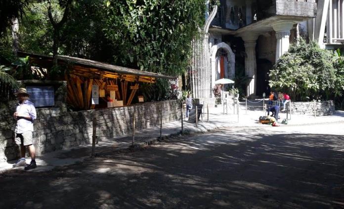 Cierran parcialmente el Castillo de Sir Edward James en Xilitla por filmación de video promocional