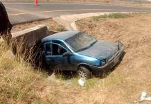 Automóvil se queda sin frenos en la súper carretera Rayón-Valles; 5 mujeres lesionadas