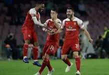 El Arsenal vence a Nápoles y se cita con el Valencia en semifinales de la Liga Europa