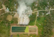 Reportan incendio en Matlapa; solicitan apoyo para sofocarlo