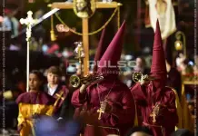 Procesión del Silencio recorrió las calles de SLP