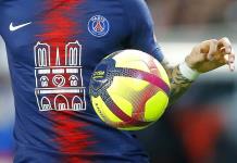 PSG homenajeó a Notre Dame